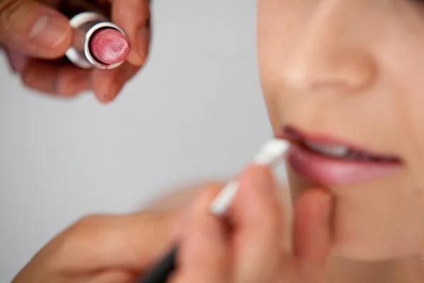 Make up of a bride — Stock Photo, Image