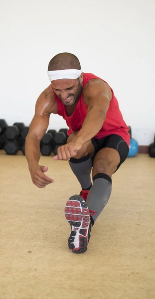 Leg push ups Royalty Free Stock Photos