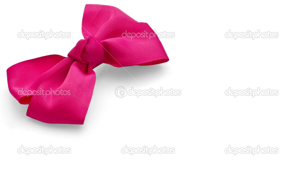 Beautiful pink bow