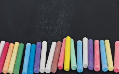 Tebeşir renkli parça set