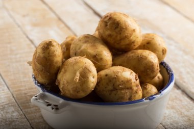 patates sadece yerden aldım