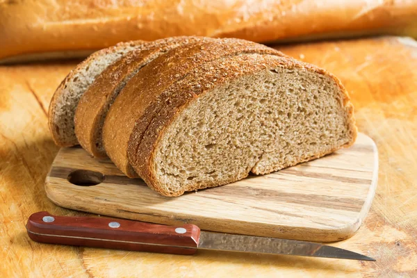 Pane affettato di pane — Foto Stock