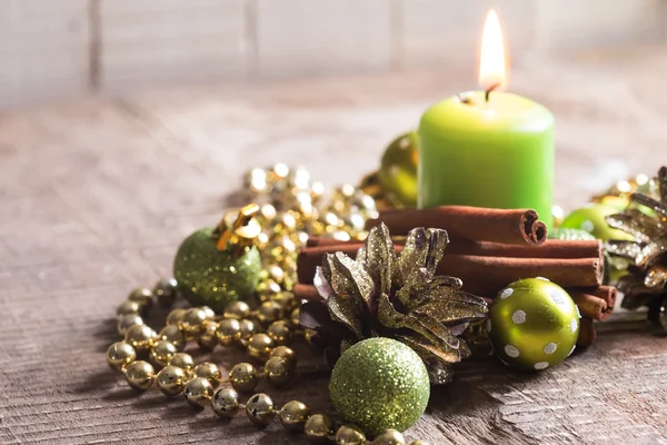 Decorative christmas composition — Stock Photo, Image