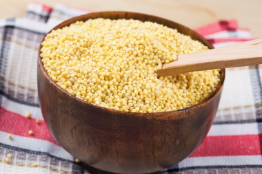 Millet in bowl
