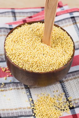 Millet in bowl