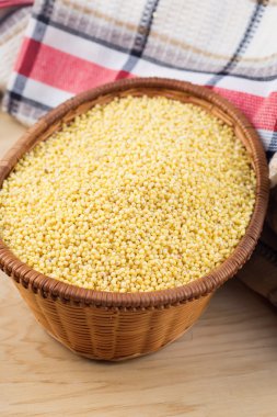 Millet in bowl