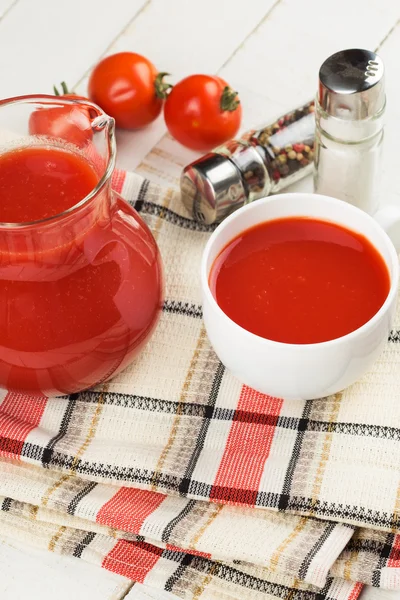 Zumo de tomate — Foto de Stock