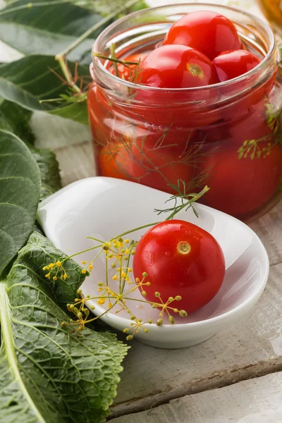 Syltade tomater — Stockfoto