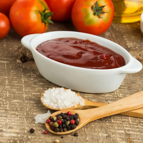 Salsa de tomate — Foto de Stock