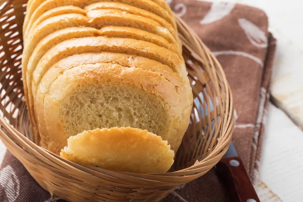 Pane affettato di pane — Foto Stock