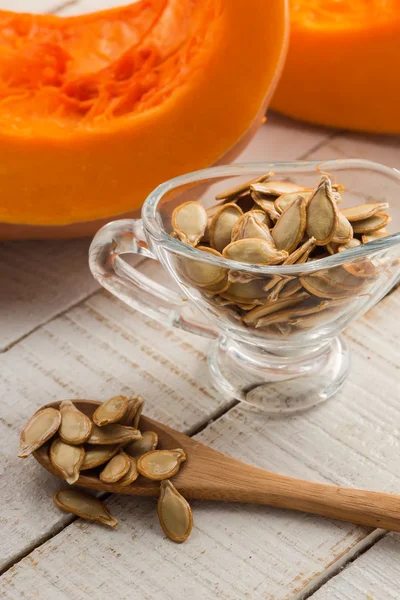 Pumpkin seeds — Stock Photo, Image