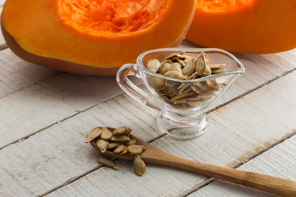 Pumpkin seeds — Stock Photo, Image