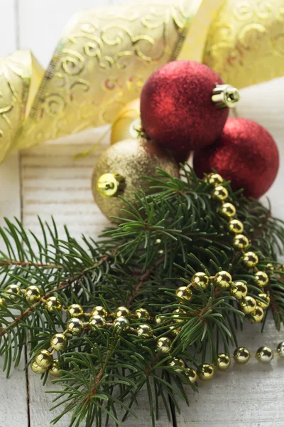 Composição de Natal decorativo — Fotografia de Stock