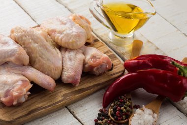 taze çiğ tavuk eti