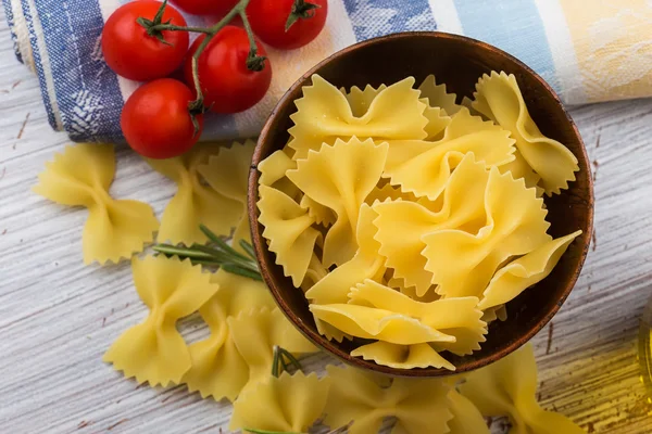 Raw pasta — Stock Photo, Image