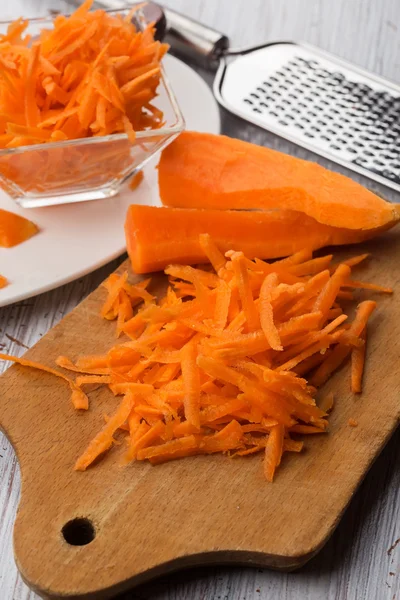 Zanahorias ralladas — Foto de Stock