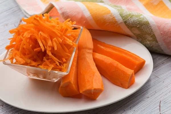 Zanahorias ralladas —  Fotos de Stock