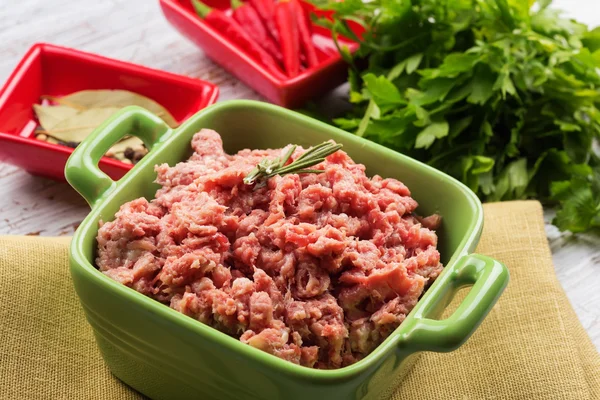 Minced meat — Stock Photo, Image