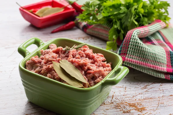 Carne picada — Foto de Stock