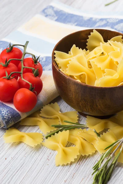 Pasta cruda — Foto Stock