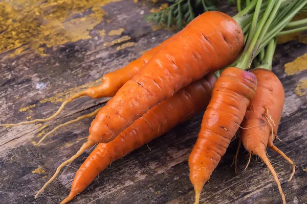 Carota fresca sul tavolo — Foto Stock