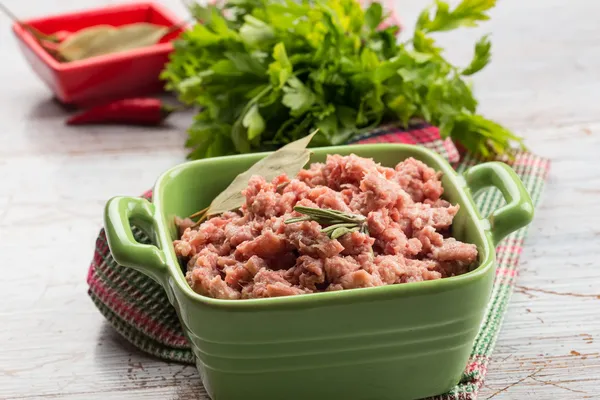 Minced meat — Stock Photo, Image