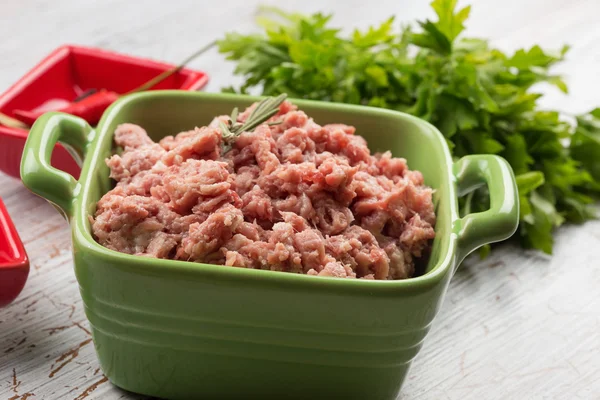 Minced meat — Stock Photo, Image