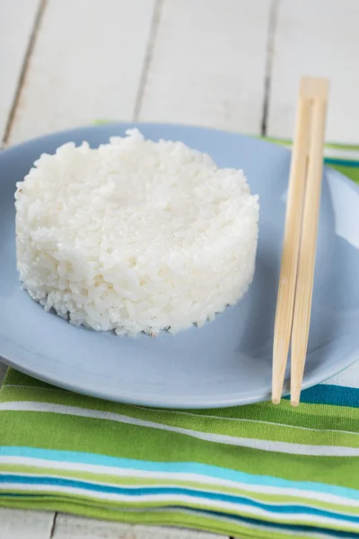 Arroz en plato — Foto de Stock