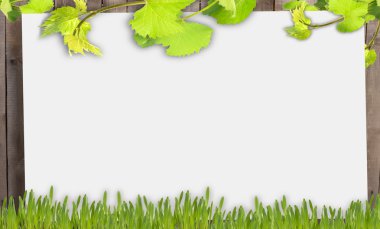 ahşap duvar etiketi