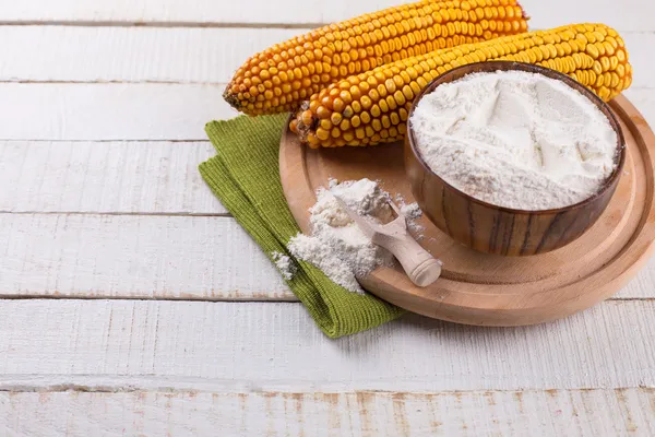 Starch in bowl — Stock Photo, Image