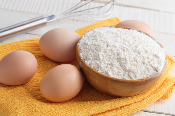 Zutaten zum Backen — Stockfoto