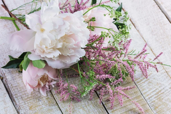 Postcard with elegant  flowers — Stock Photo, Image