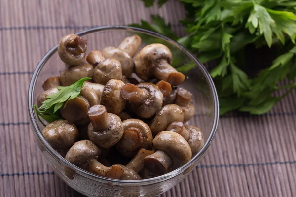 Fried  mushrooms — Stock Photo, Image