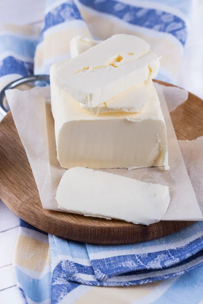 Fresh organic butter — Stock Photo, Image