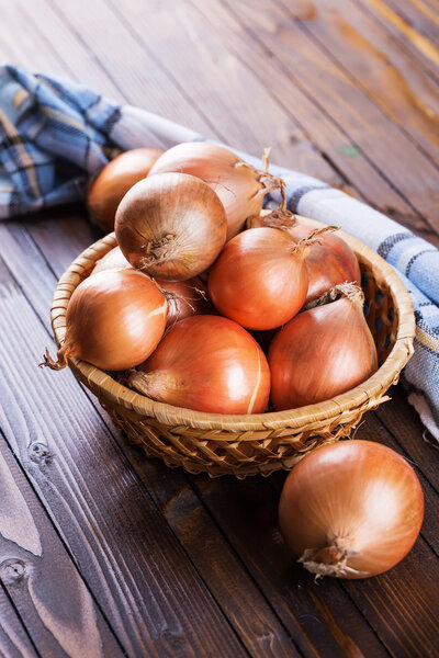 Fresh organic onion