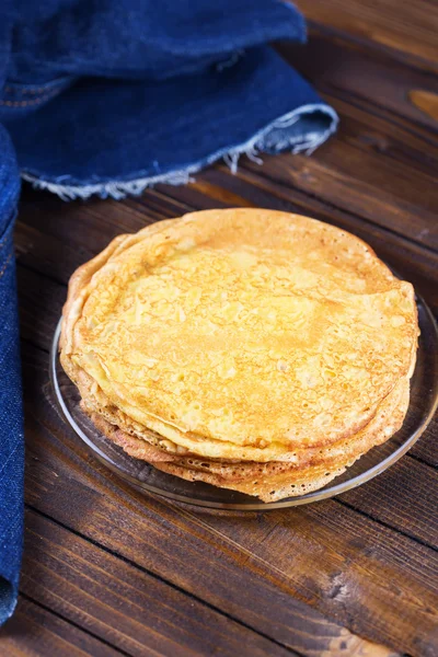 Appetitliche Pfannkuchen — Stockfoto