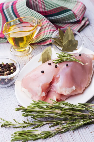 Raw chicken meat — Stock Photo, Image