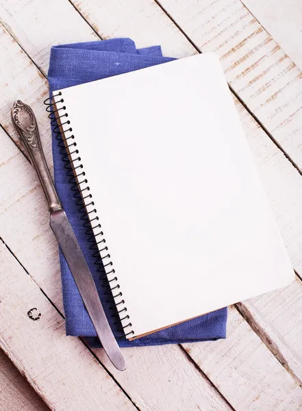 Open notebook — Stock Photo, Image