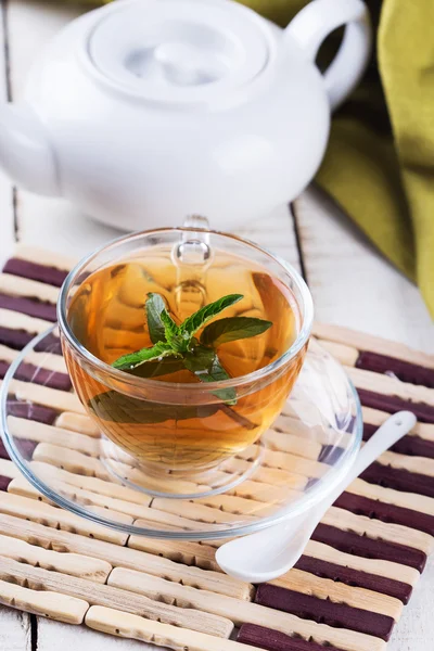 Fresh herbal tea — Stock Photo, Image