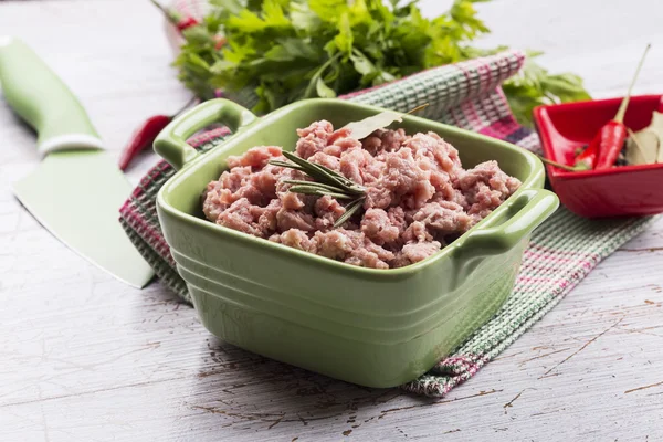 Minced meat — Stock Photo, Image