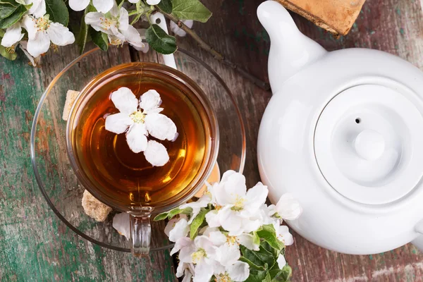 Fresh herbal tea — Stock Photo, Image