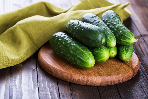 Fresh cucumbers — Stock Photo, Image