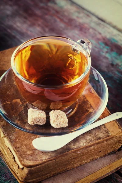 Свежий травяной чай — стоковое фото