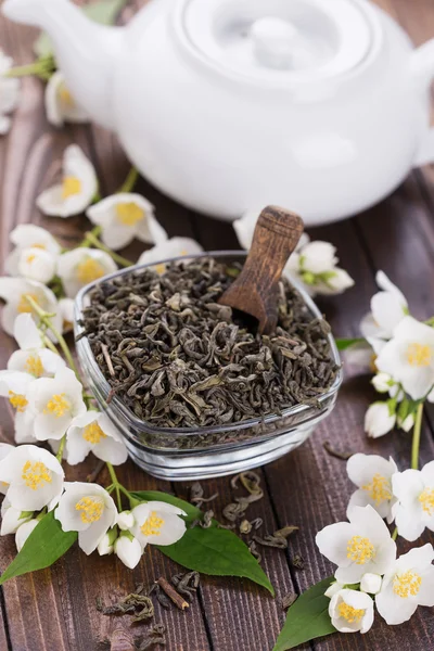 Té con jazmín — Foto de Stock