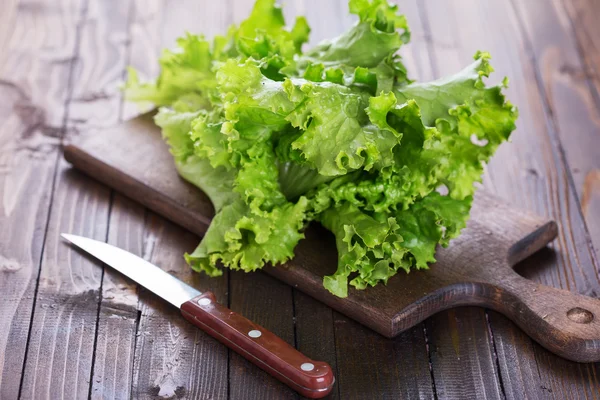 Insalata biologica fresca — Foto Stock