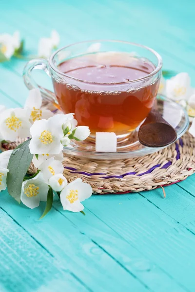 Cup of fresh tea — Stock Photo, Image