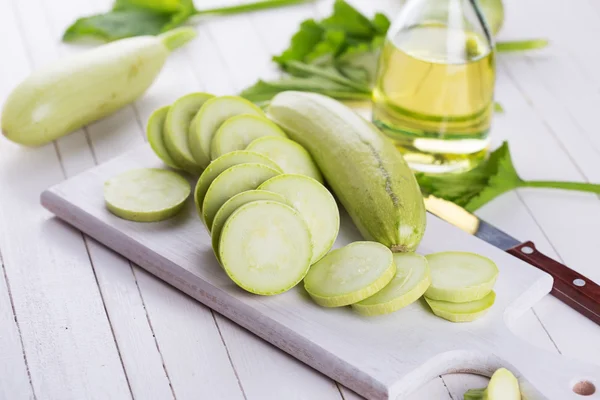 Fresh ripe marrow — Stock Photo, Image