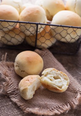 taze ev yapımı çörekler