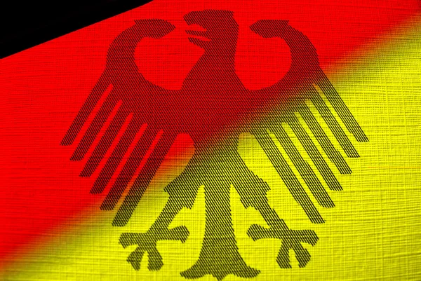 Flagge Deutschlands — Stockfoto