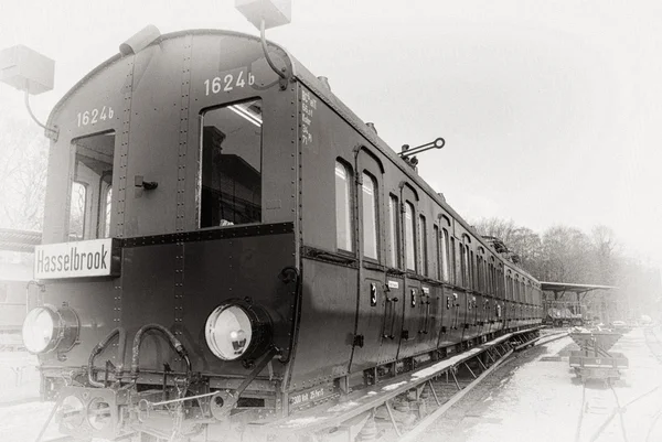 Ferrocarril viejo en desuso — Foto de Stock